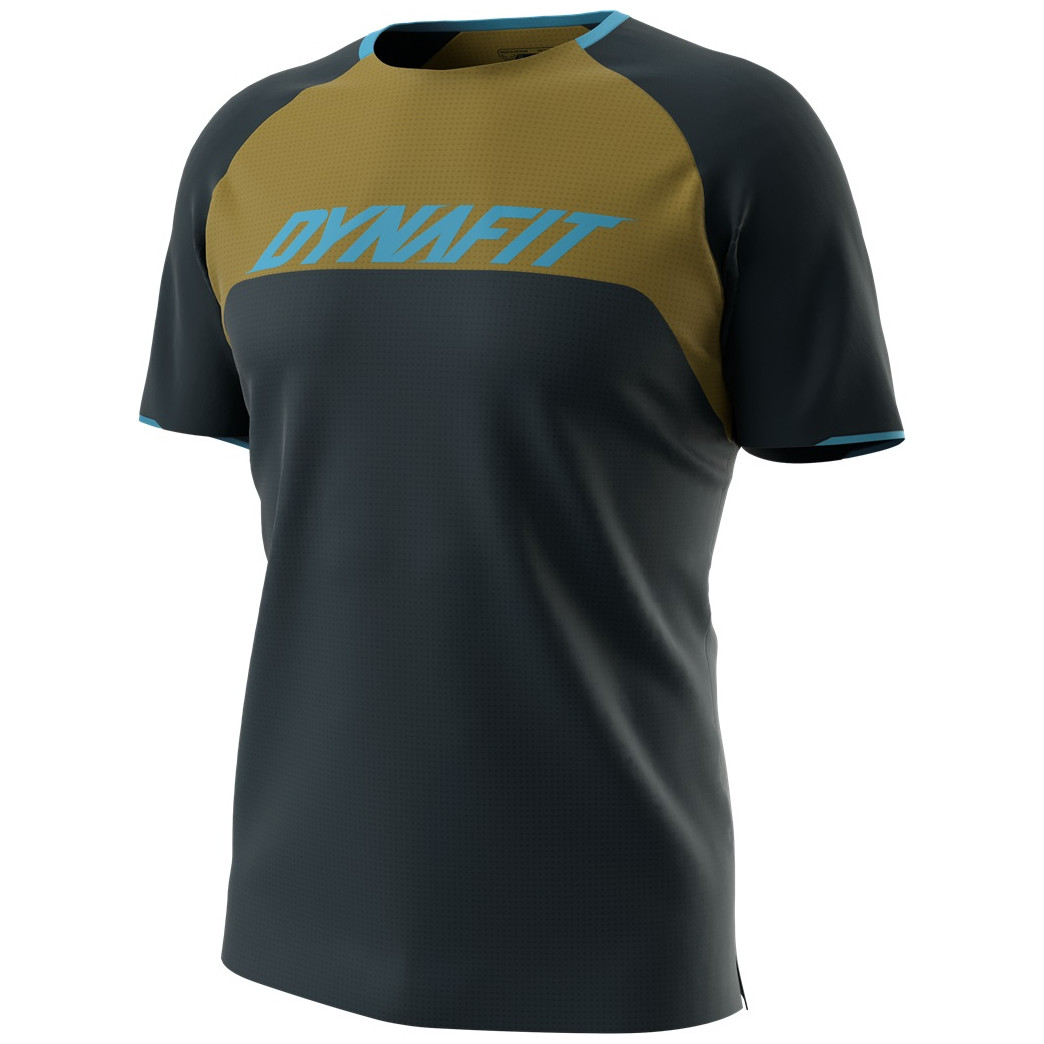 Męska koszulka kolarska Dynafit RIDE S/S TEE M Rozmiar: M / Kolor: niebieski
