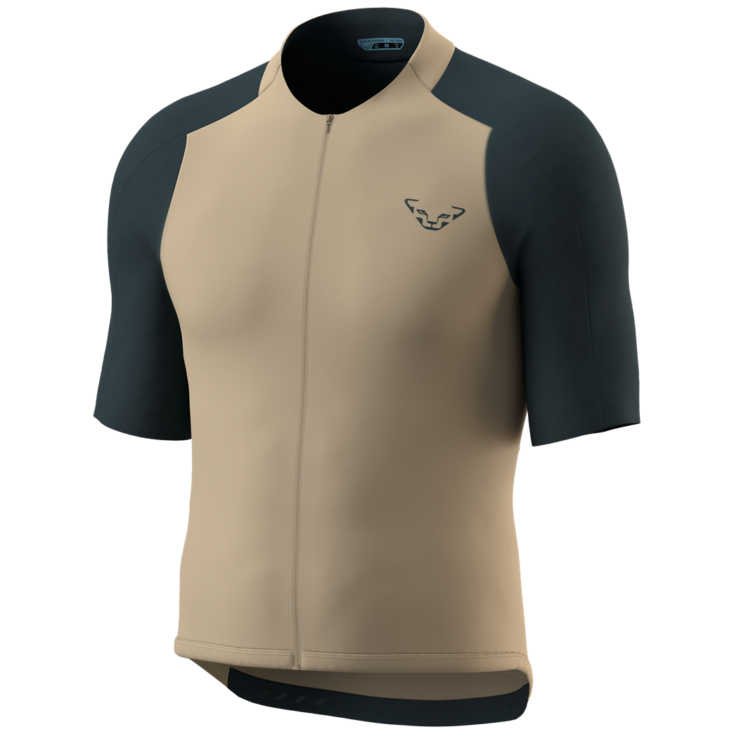 Męska koszulka kolarska Dynafit Ride Light S/S Fz Jersey M Rozmiar: M / Kolor: khaki