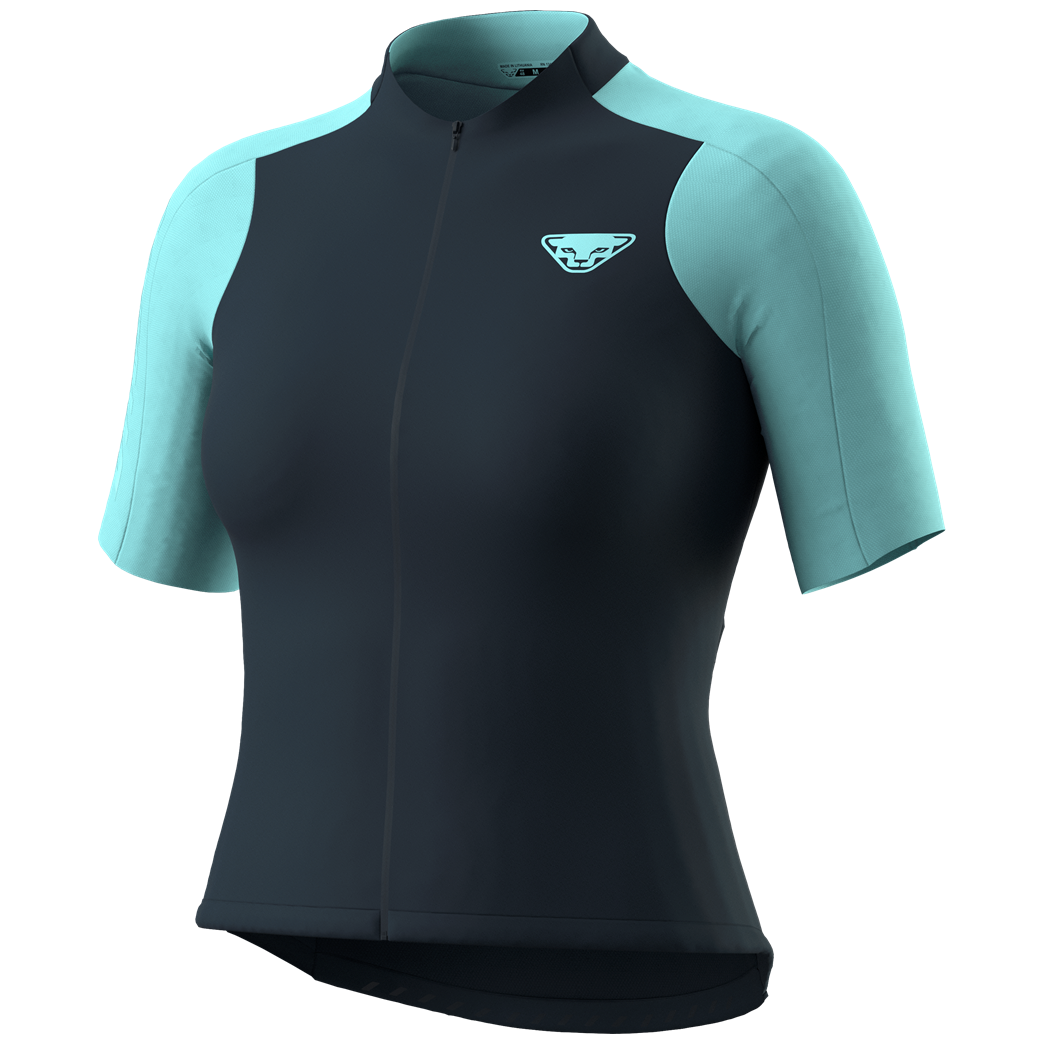 Damska koszulka rowerowa Dynafit Ride Light S/S Fz Jersey W Rozmiar: S / Kolor: niebieski