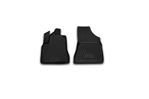 Element EXP.CARCRN00025 Dopasowane dywaniki premium z gumy antypoślizgowej-Citroen Berlingo: 08-20, czarne, dopasowanie