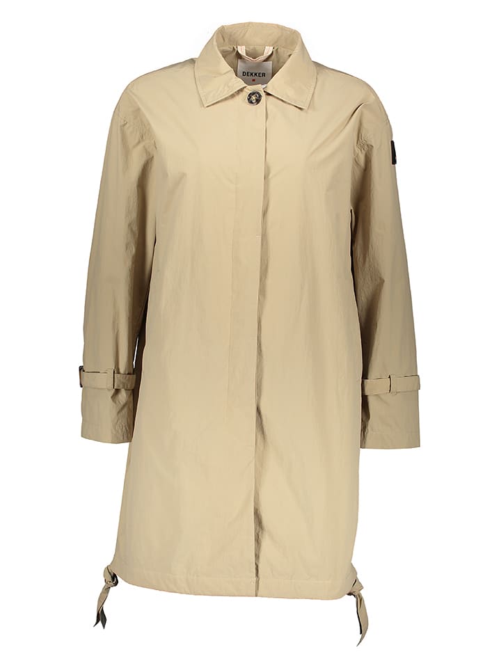 DEKKER Parka w kolorze beżowym