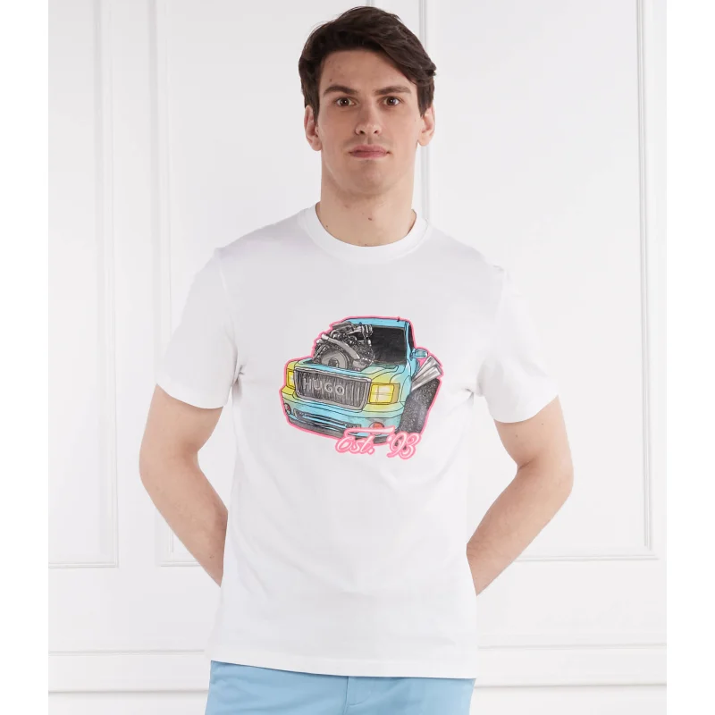 HUGO T-shirt Damotoro | Relaxed fit