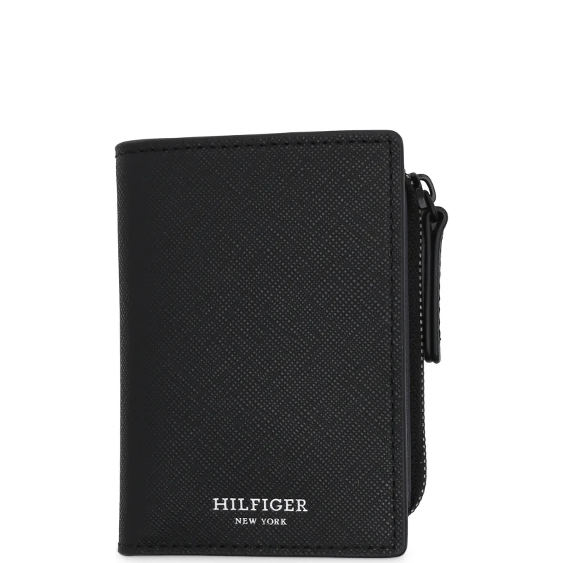 Tommy Hilfiger Skórzany portfel BIFOLD & ZIP