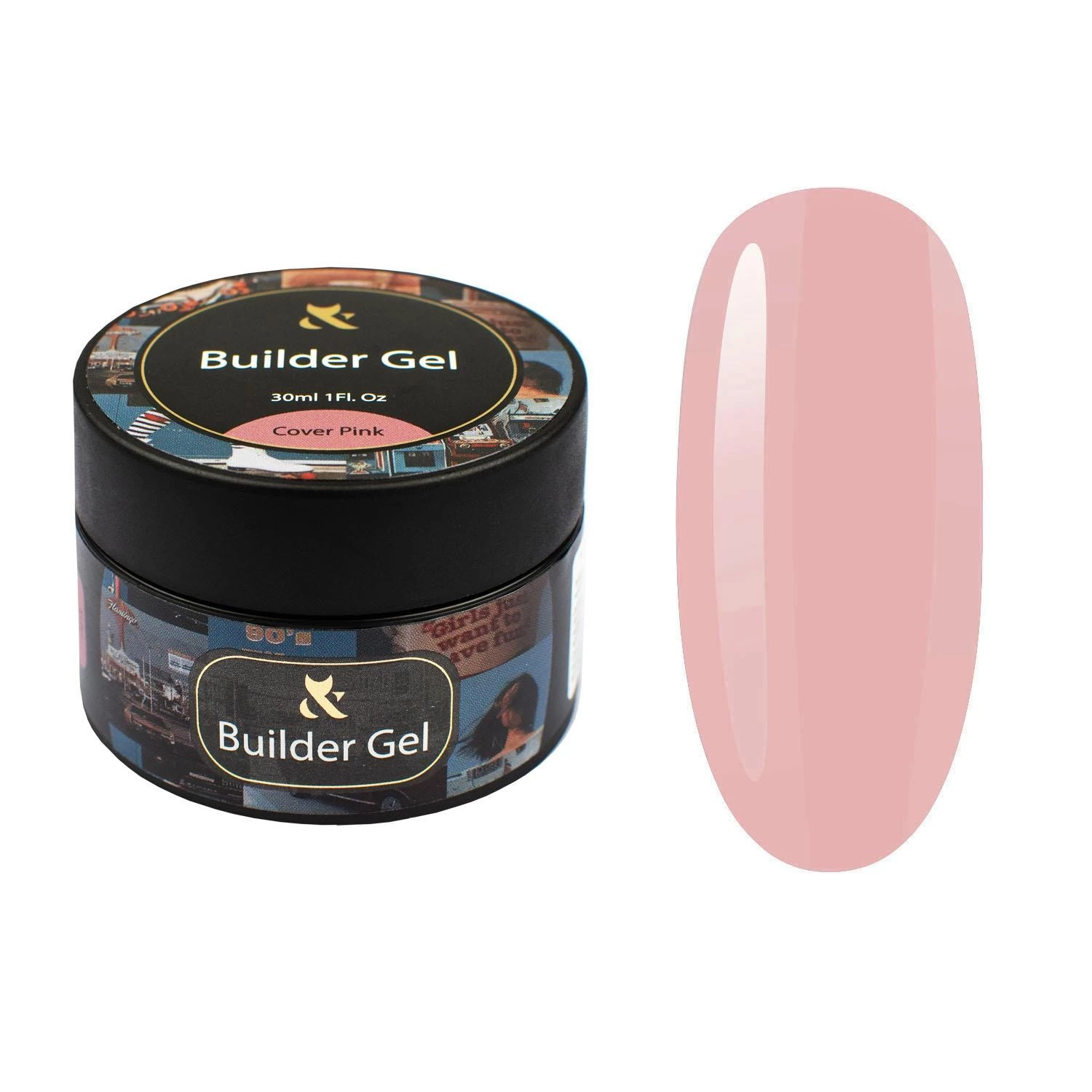 Builder gel cover pink 30ml