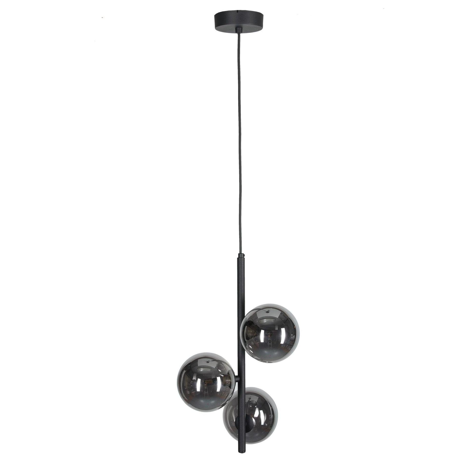 Industrialna lampa wisząca, pionowy zwis TK 5767 z serii ESTERA BLACK