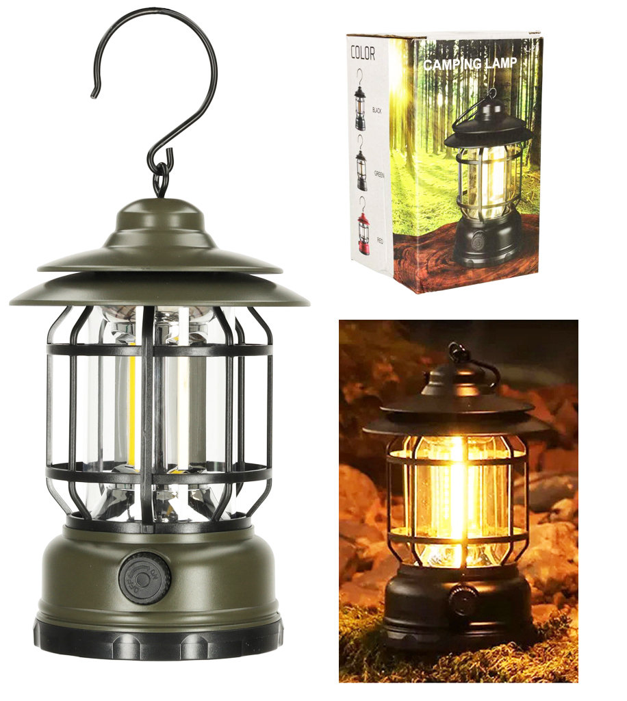 Zapalniczka Żarowa Gazowa Czarna Z Latarka Survial