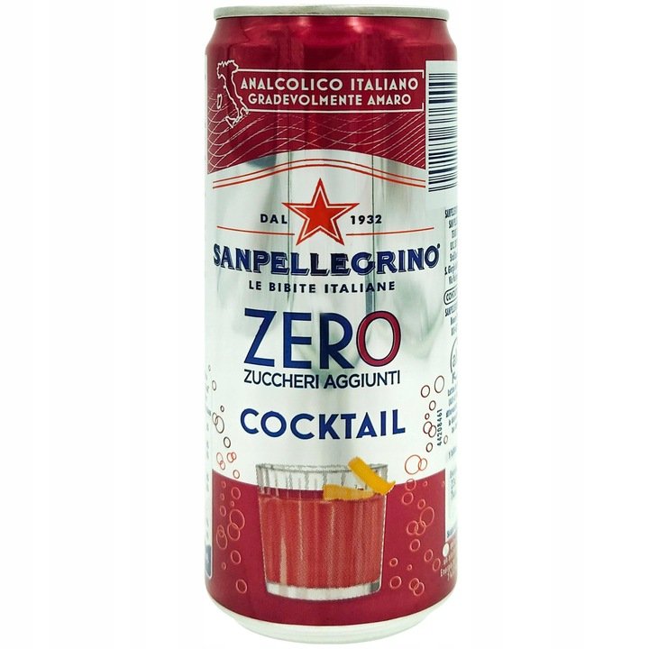 Napój gazowany SAN PELLEGRINO Zero Imbir 330 ml