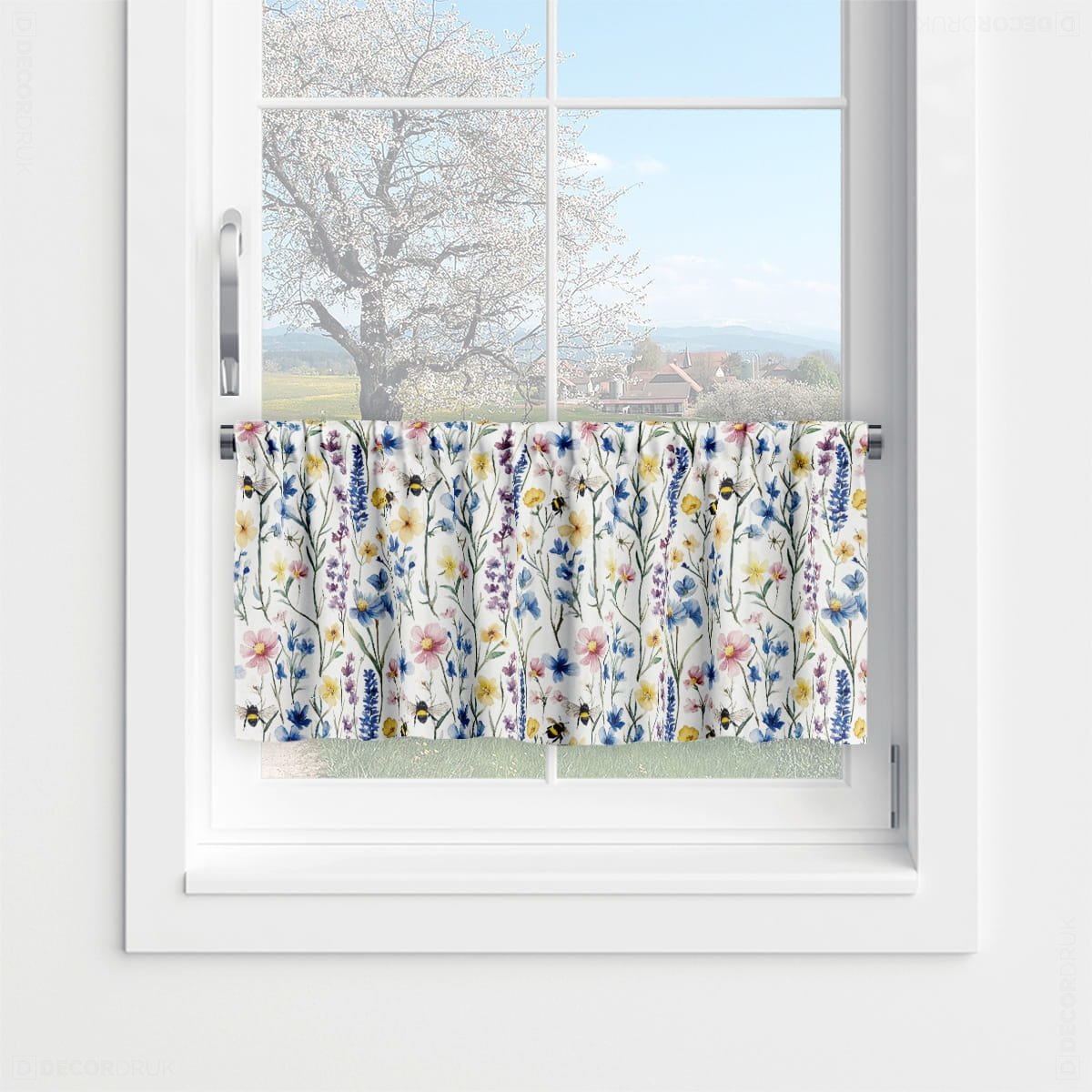 Zazdrostka SPRING wzór SP06 | wiosenna łąka 45 x 240 cm