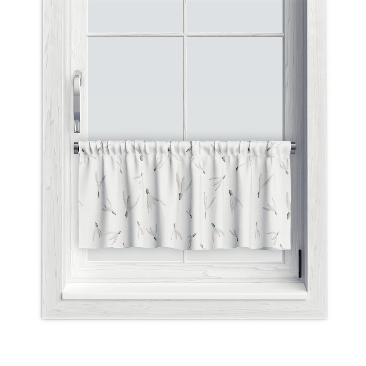 Zazdrostka SPRING wzór SP19 | przebiśniegi 45 x 180 cm