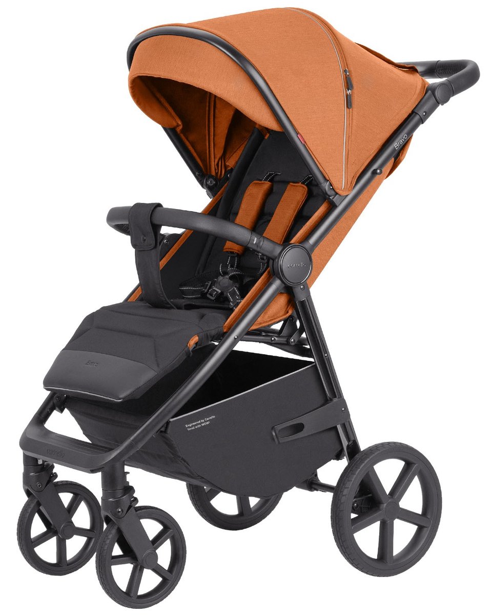Carrello Bravo Plus CRL 5515 wózek spacerowy 0-22kg Tango Orange