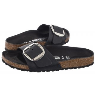 Klapki Madrid Big Buckle Black 1006523 (BK248-a) Birkenstock