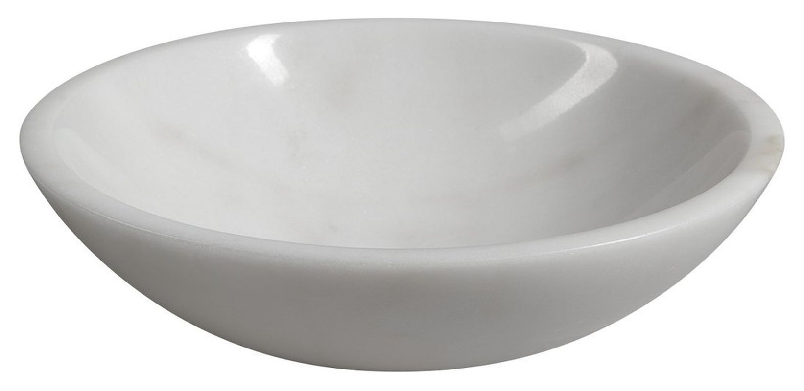 Sapho BLOK Umywalka kamienna okrągła 40 cm biała 2401-34 2401-34