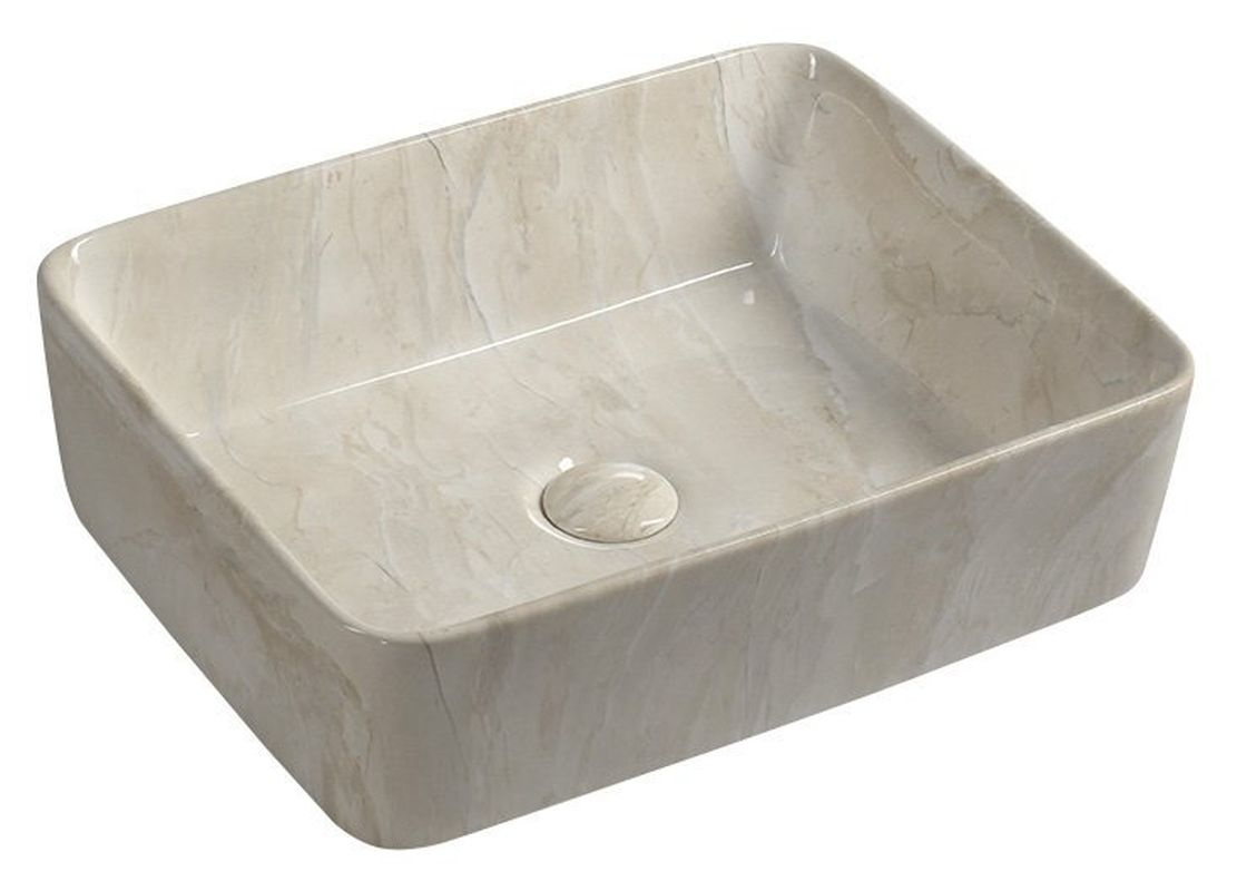 Sapho DALMA umywalka ceramiczna 48x13x38 cm marfil MM527