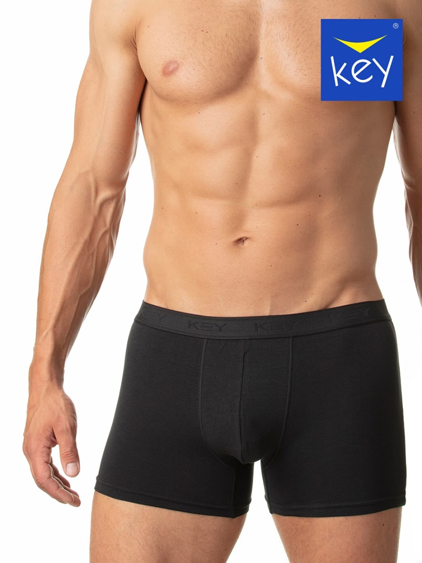 SZORTY KEY MXH-019 (kolor Melange, rozmiar XXL)