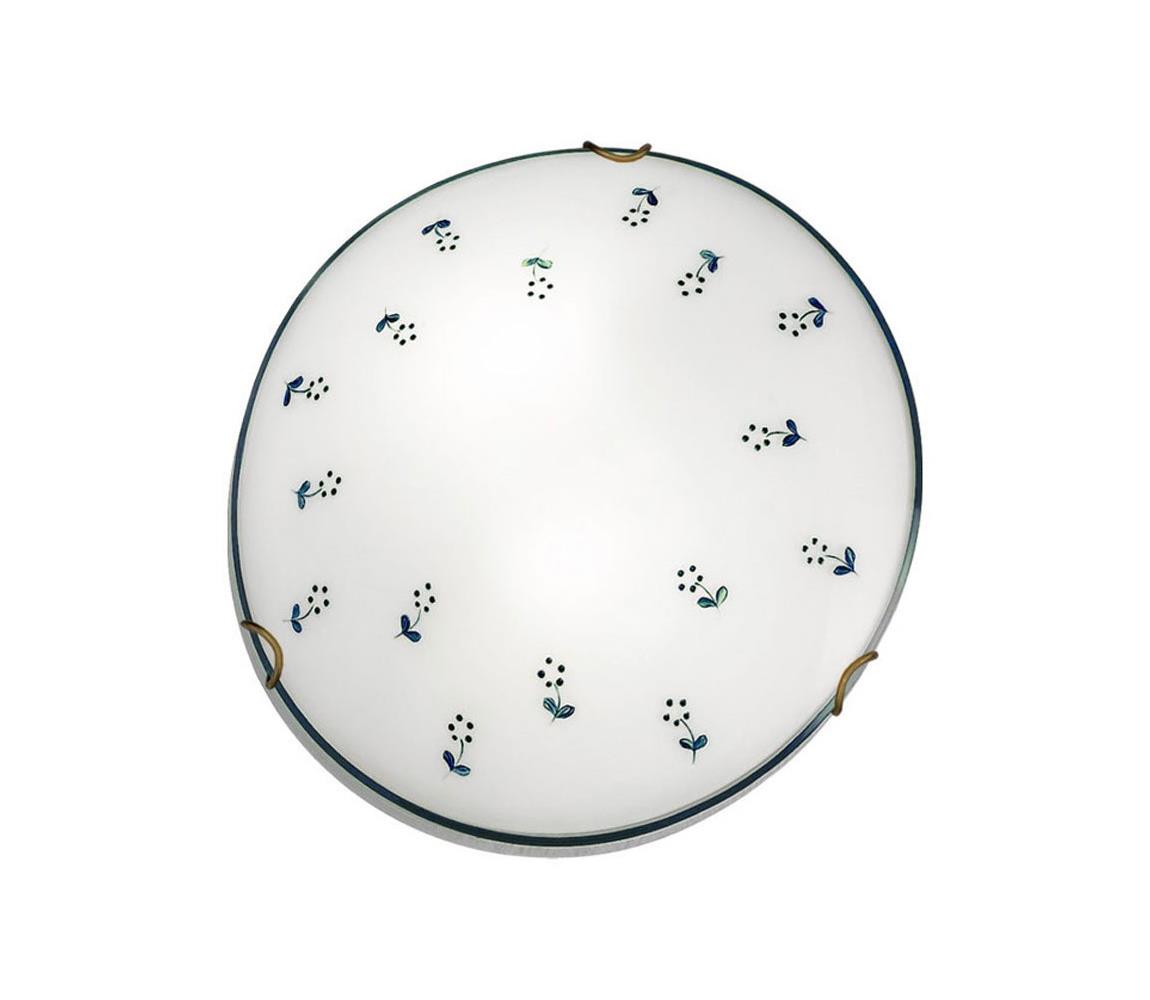 Kolarz 731.12.4.17 - Lampa sufitowa NONNA 2xE27/60W/230V śr. 40 cm niebieska