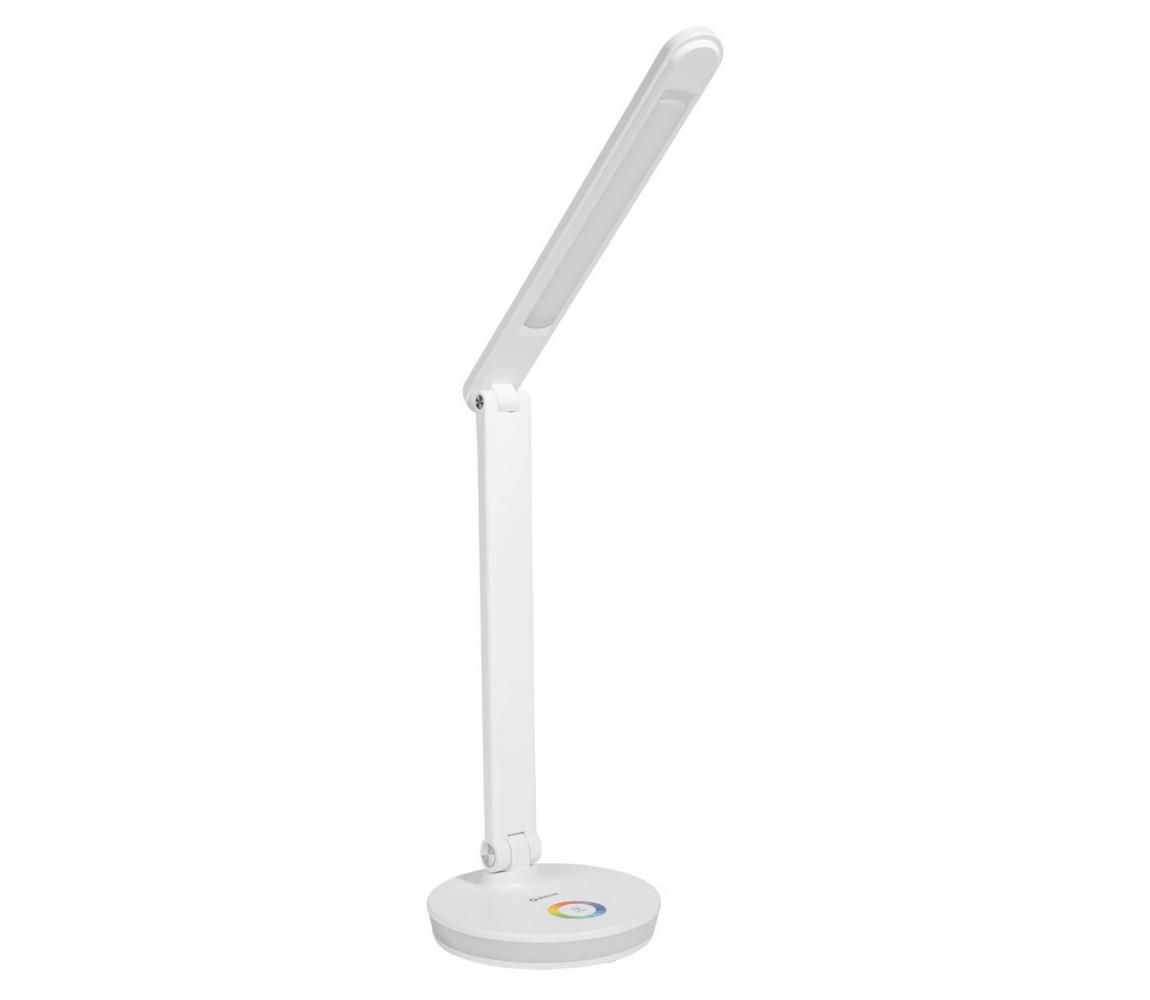 LED RGB Akumulatorowa lampa stołowa z funkcją power banku LED/12W/5V 2800-6000K biała