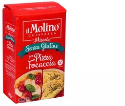 Mąka bezglutenowa mix do Pizza, Foccacia 500g il Molino