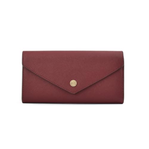 Michael Kors Portfel damski 35F3GTVE7L-DARK-CHERRY 19 x 10 x 2 cm