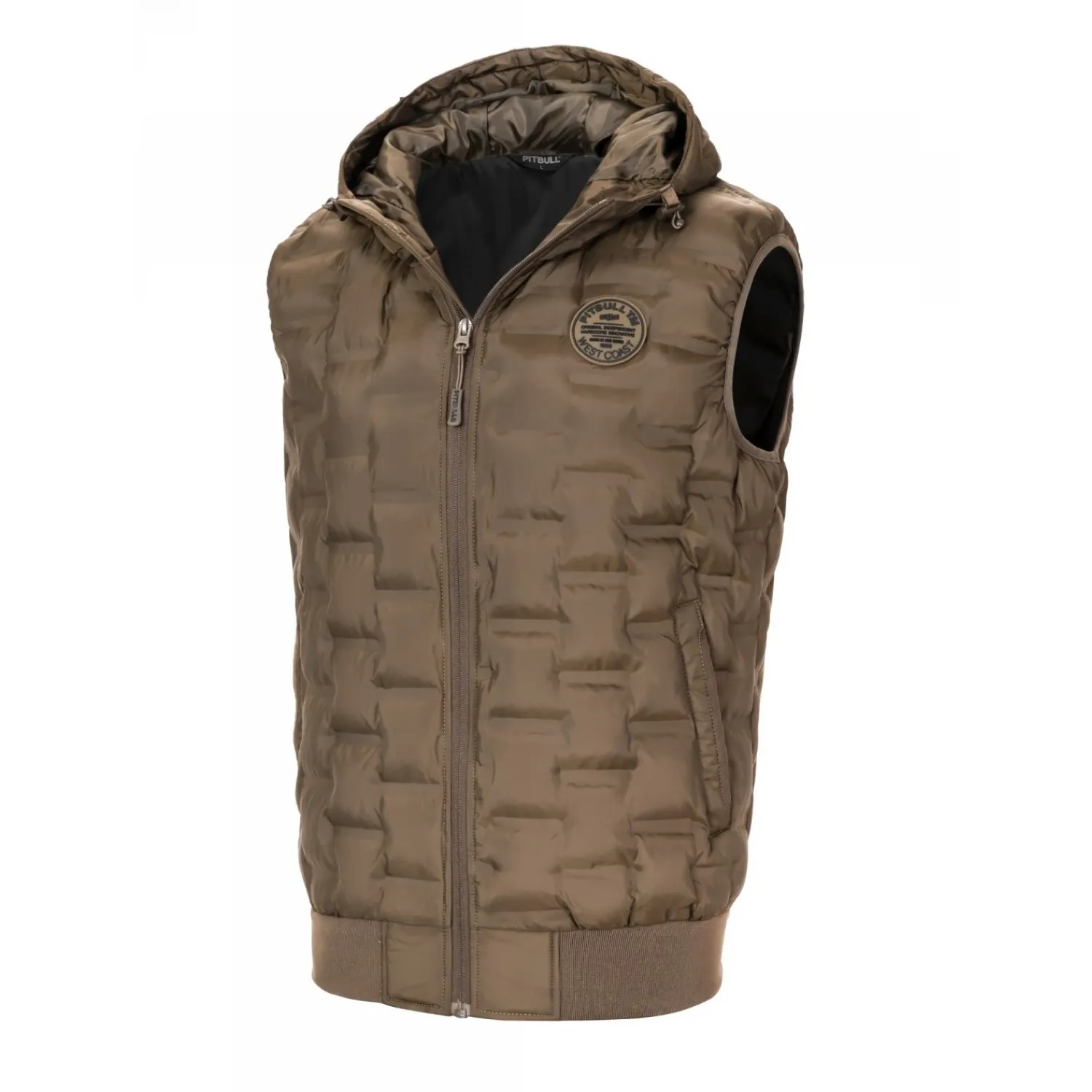 Kamizelka z kapturem Pit Bull Eclipse '24 - Coyote Brown RATY 0% | PayPo | GRATIS WYSYŁKA | ZWROT DO 100 DNI