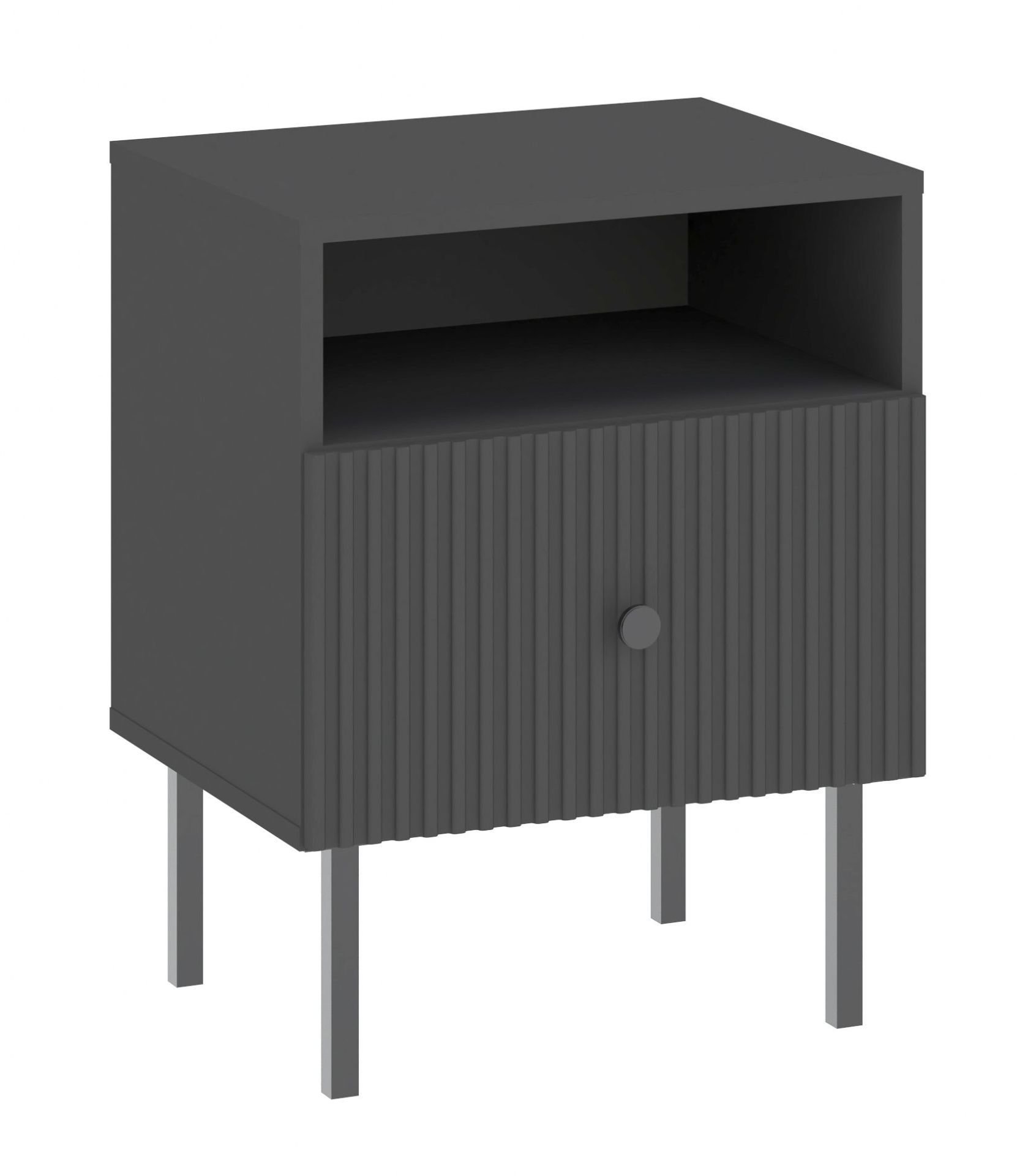 Szafka Nocna Viena 1S Antracyt