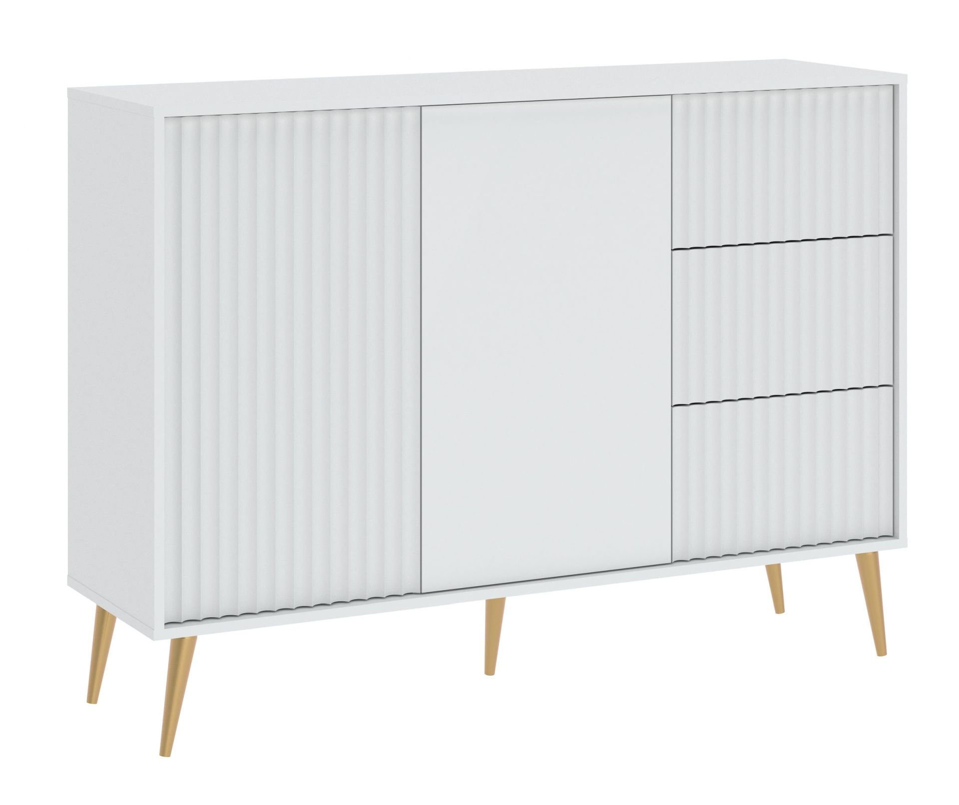 Komoda Barcelona 2D3S Biała