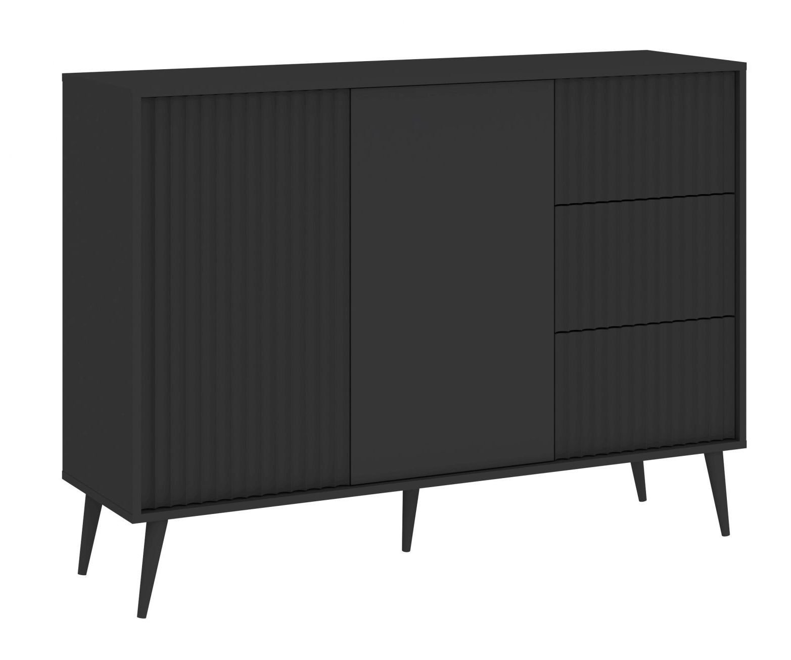 Komoda Barcelona 2D3S Antracyt