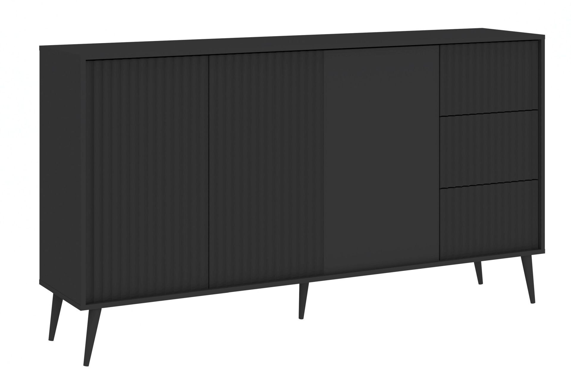 Komoda Barcelona 3D3S Antracyt