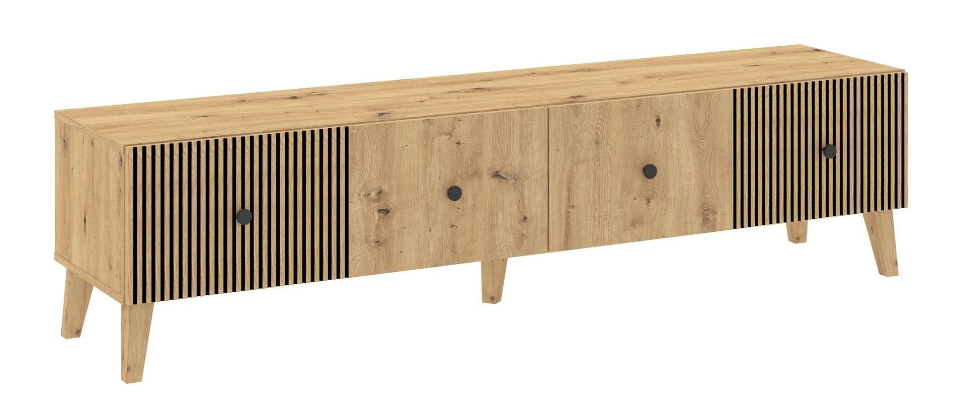 Szafka Rtv Berlin 180 2D Dąb Artisan