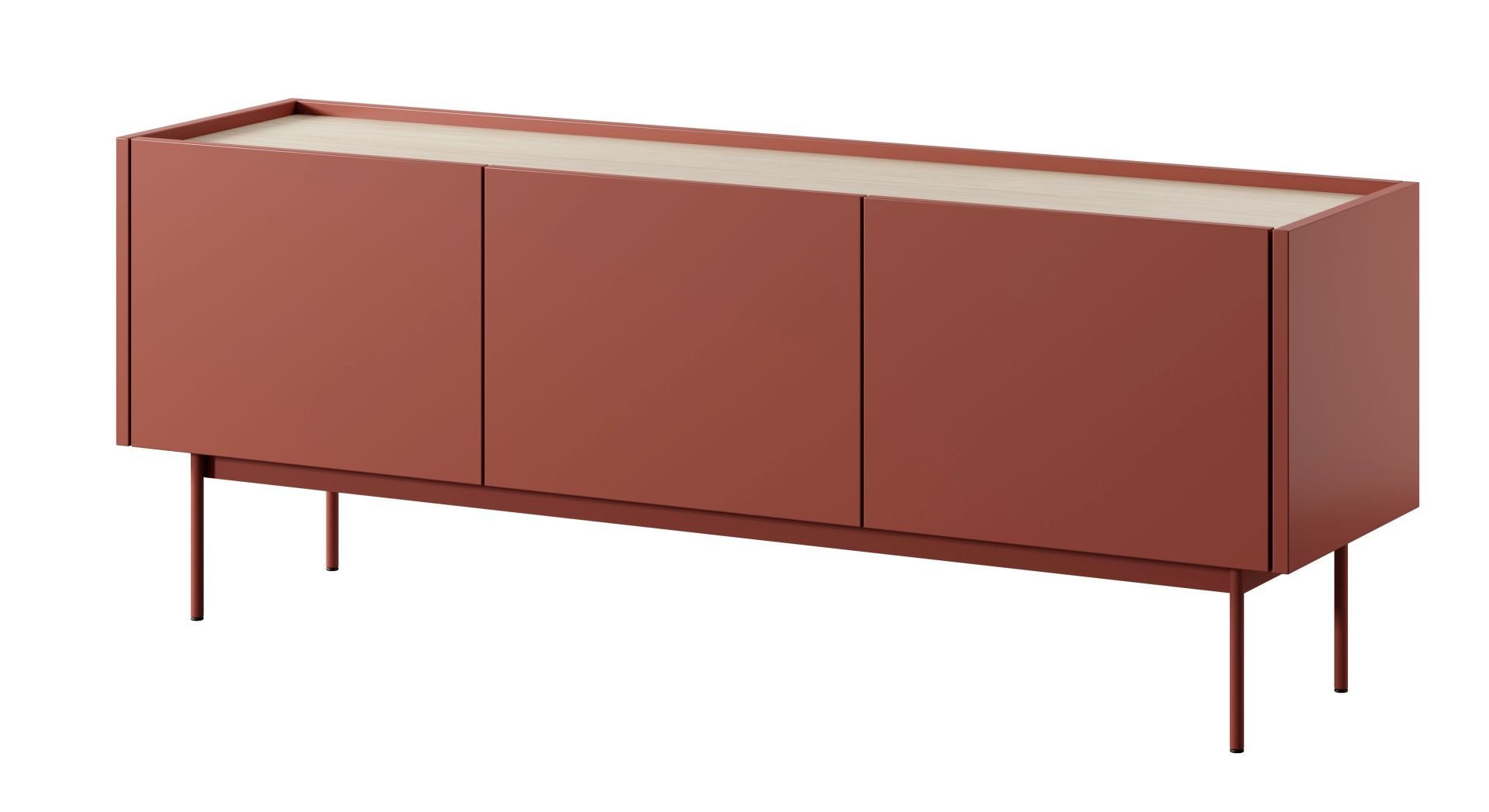 Szafka Rtv Color Rtv-144 Cegła / Dąb Linea
