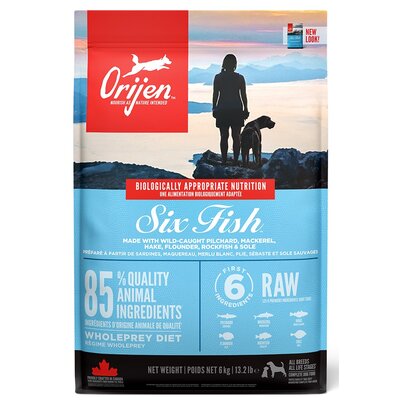 Orijen Adult Six Fish 6 kg