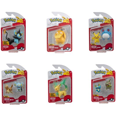 Pokemon, Zestaw figurek Pokemon: Axew & Froakie W13, Battle Figure!