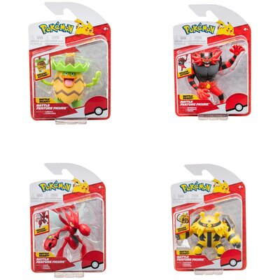 JAS POKEMON FIGURKA BITEWNA (Scizor) W13