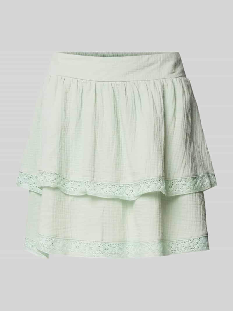 Spódnica mini z efektem stopniowania model ‘NATALI’