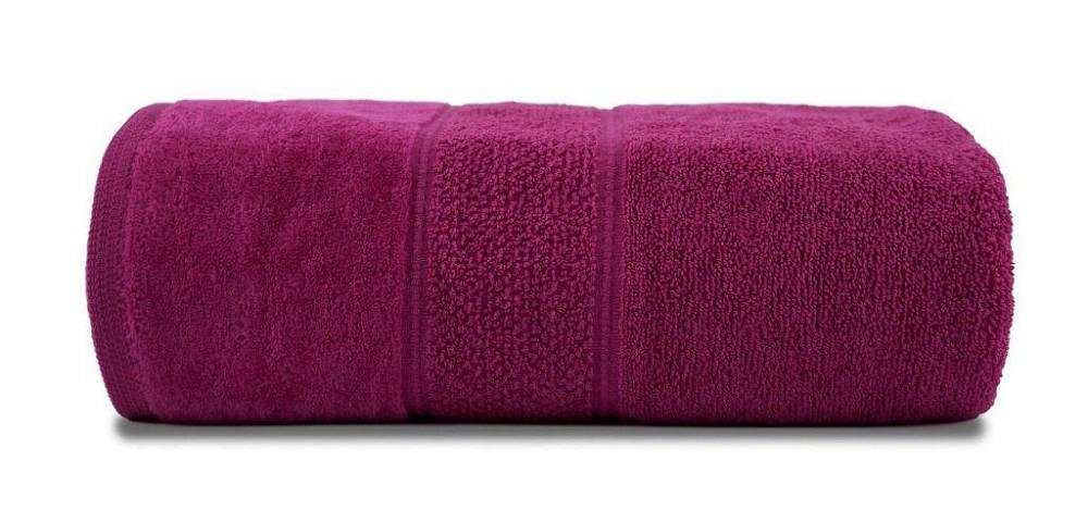 Ręcznik Mario 100x150 amarantowy 480 g/m2 frotte