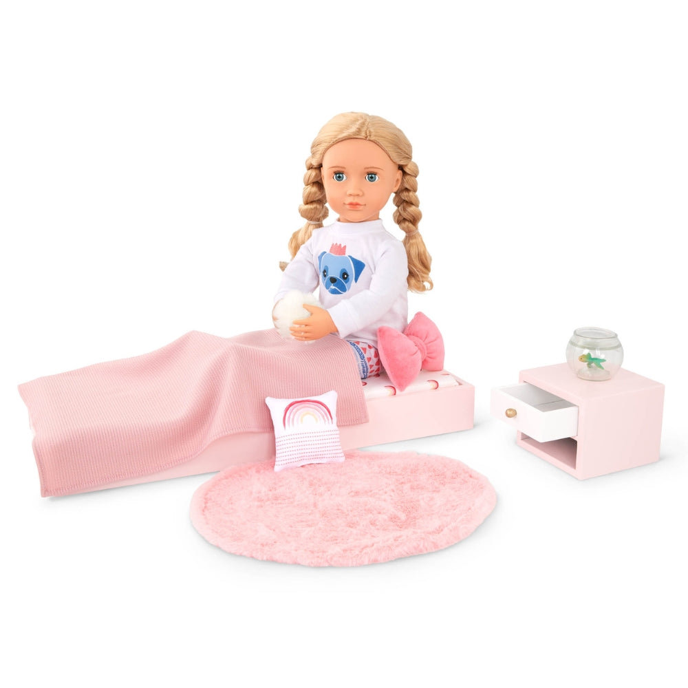 Our Generation Akcesoria dla lalek Sweet Snuggles Bedroom Set