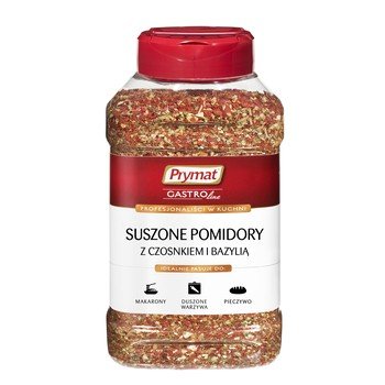 Suszone pomidory z czosnkiem i bazylią 350g Prymat GastroLine