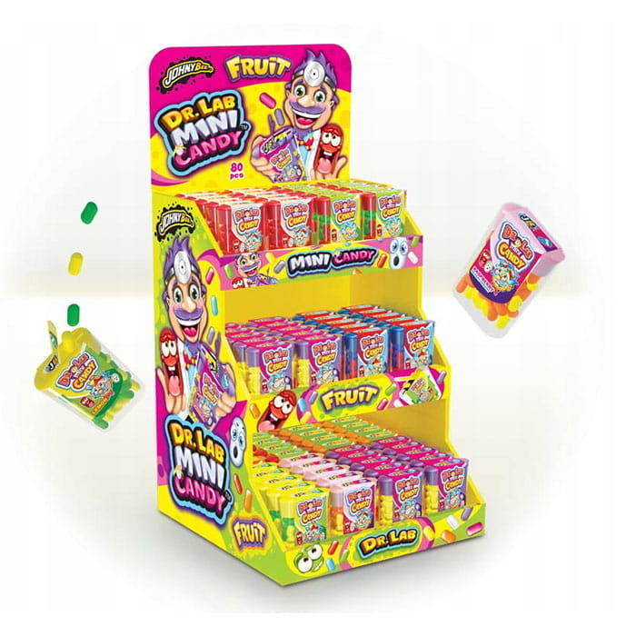 JOHNY BEE DR,LAB MINI CANDY DRAŻETKI WIELOOWOCOWE