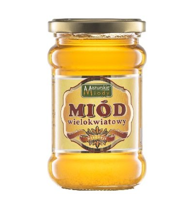 MAZURSKIE MIODY Wielokwiatowy 400g miód