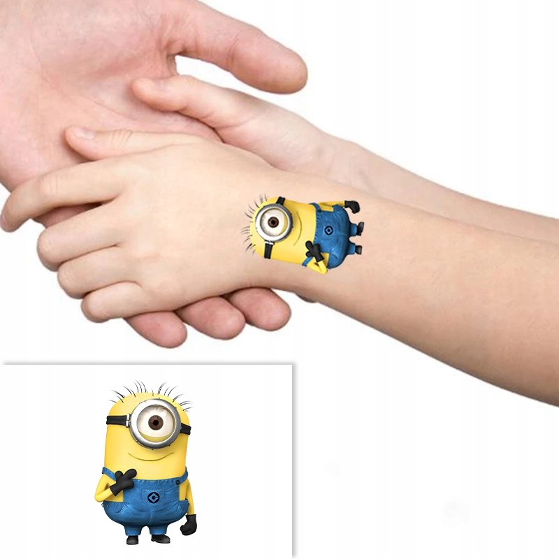 TATUAŻ Zmywalny Tymczasowy dla DZIECI Różne WZORY