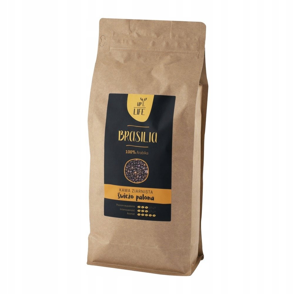KAWA ziarnista 100% ARABICA LifeUp BRASILIA 1kg