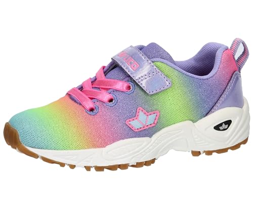 Lico Dziewczęce Florina Vs halowe buty sportowe, Fioletowy, różowy, turkusowy, 25 EU