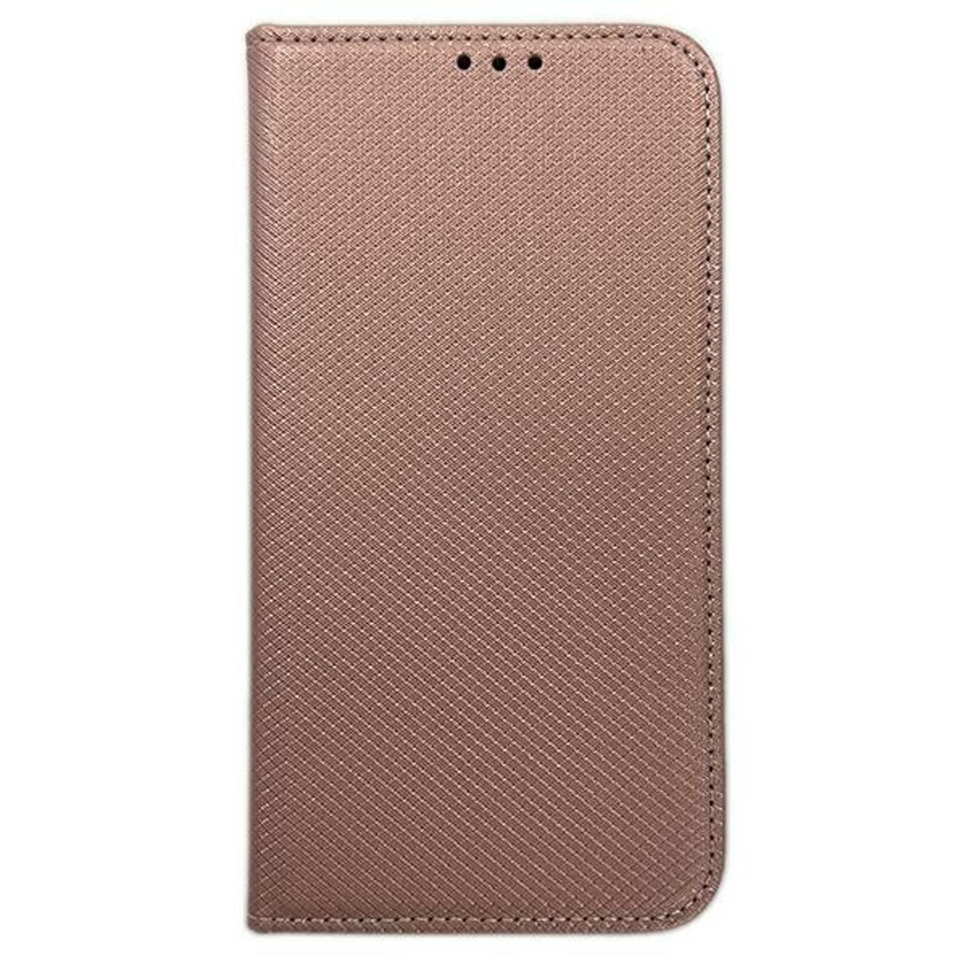 Etui Smart Magnet book Xiaomi Redmi Note 13 Pro 5G różowo-złoty /rosegold