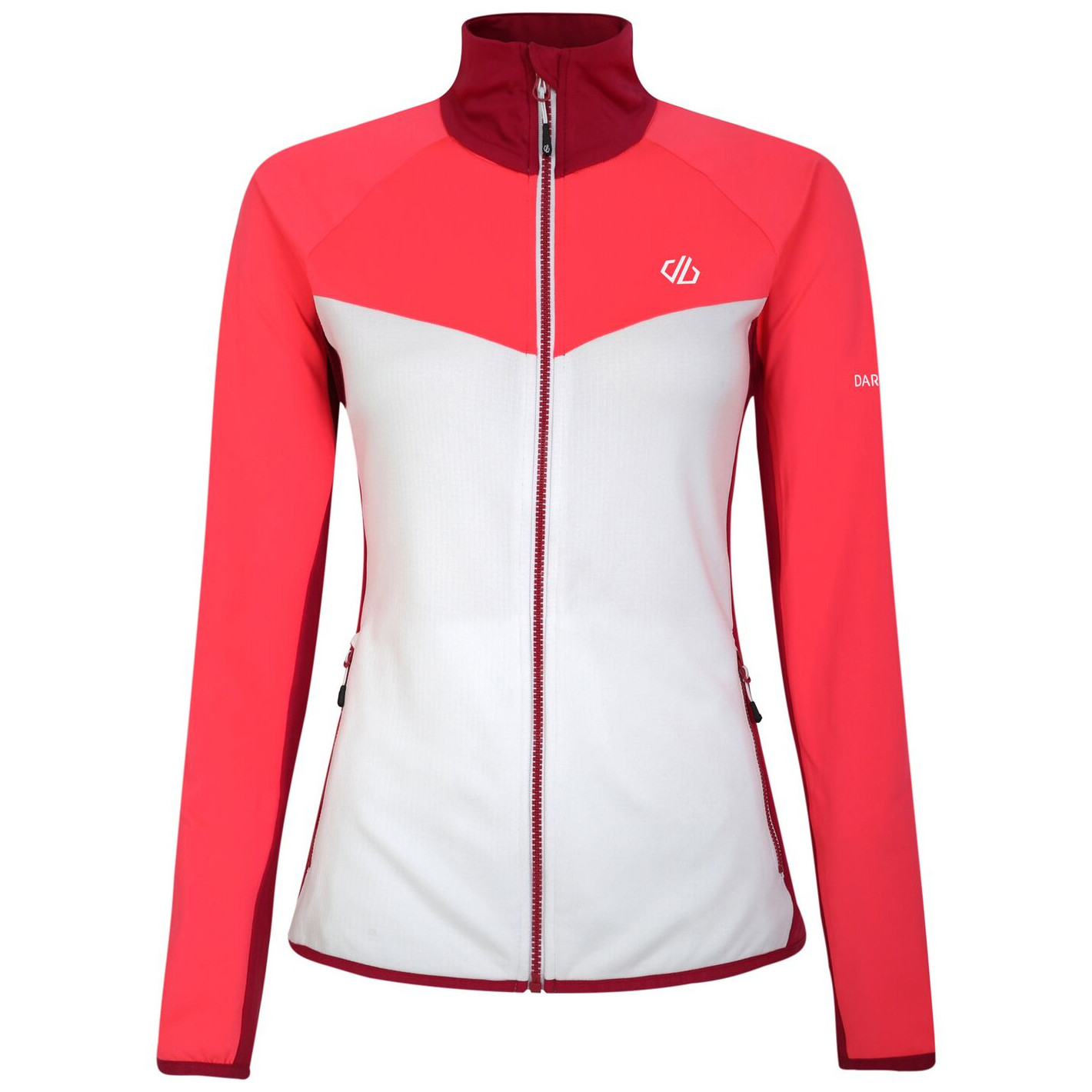 Bluza damska Dare 2b Ascending Core Str Rozmiar: XL / Kolor: biały/różówy