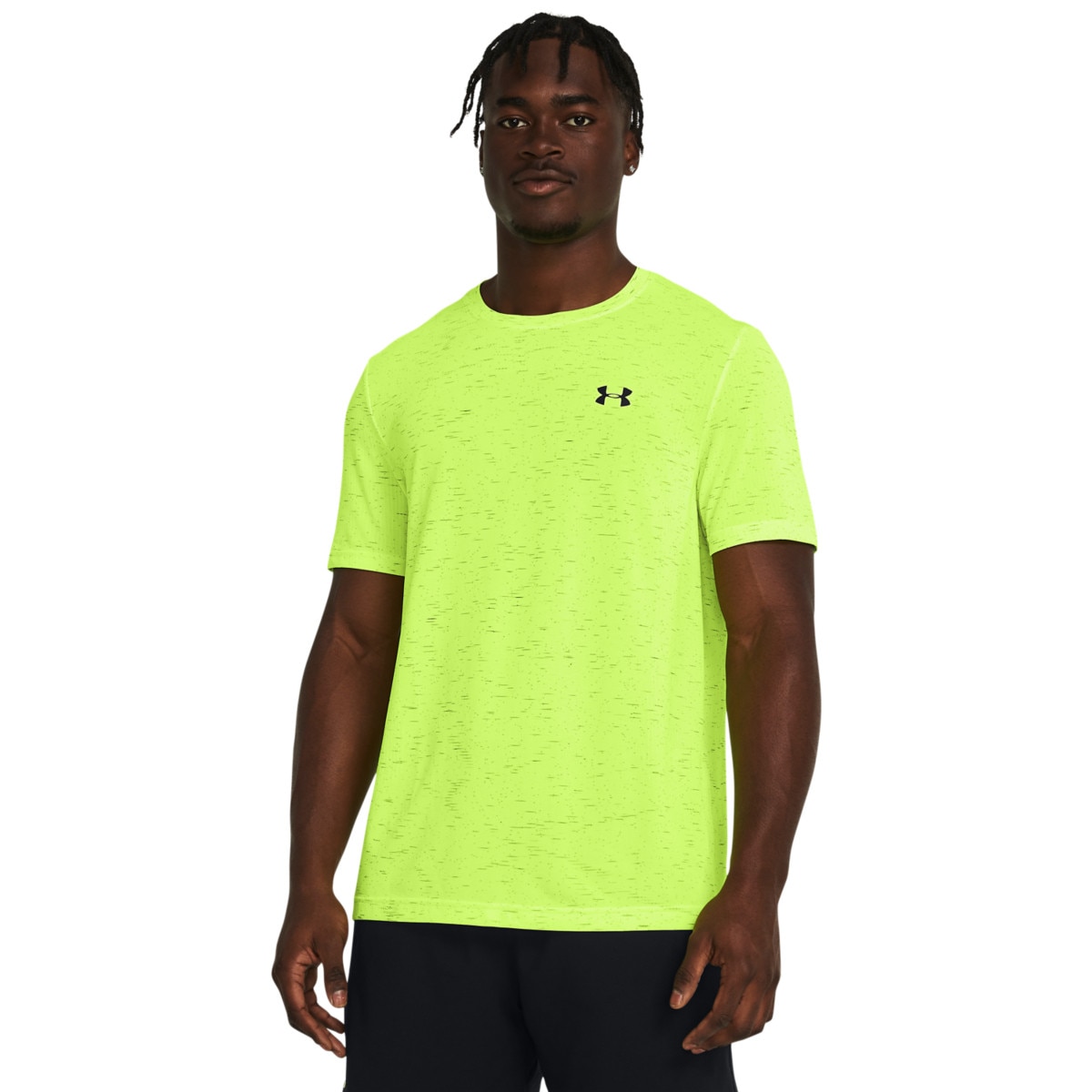Męska koszulka treningowa Under Armour UA Vanish Seamless SS - zielona - UNDER ARMOUR