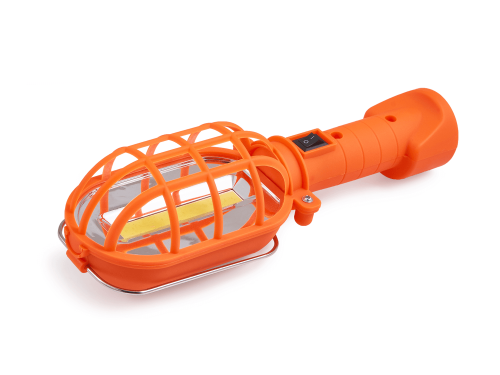 Latarka robocza LED 3W COB - Biały zimny (6000K) - na baterie 3xAA