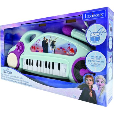 Lexibook, Zabawne Elektroniczne Klawiatury Disney Frozen Z Mikrofonem 22 Klawisze K704Fz