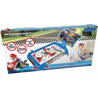 Lexibook, Elektroniczny Pinball Z Dźwiękiem I Światłami Mario Kart Jg610Ni