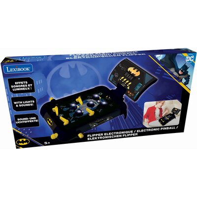 Lexibook, Elektroniczny Pinball Z Dźwiękiem I Światłami Batman Jg610Bat