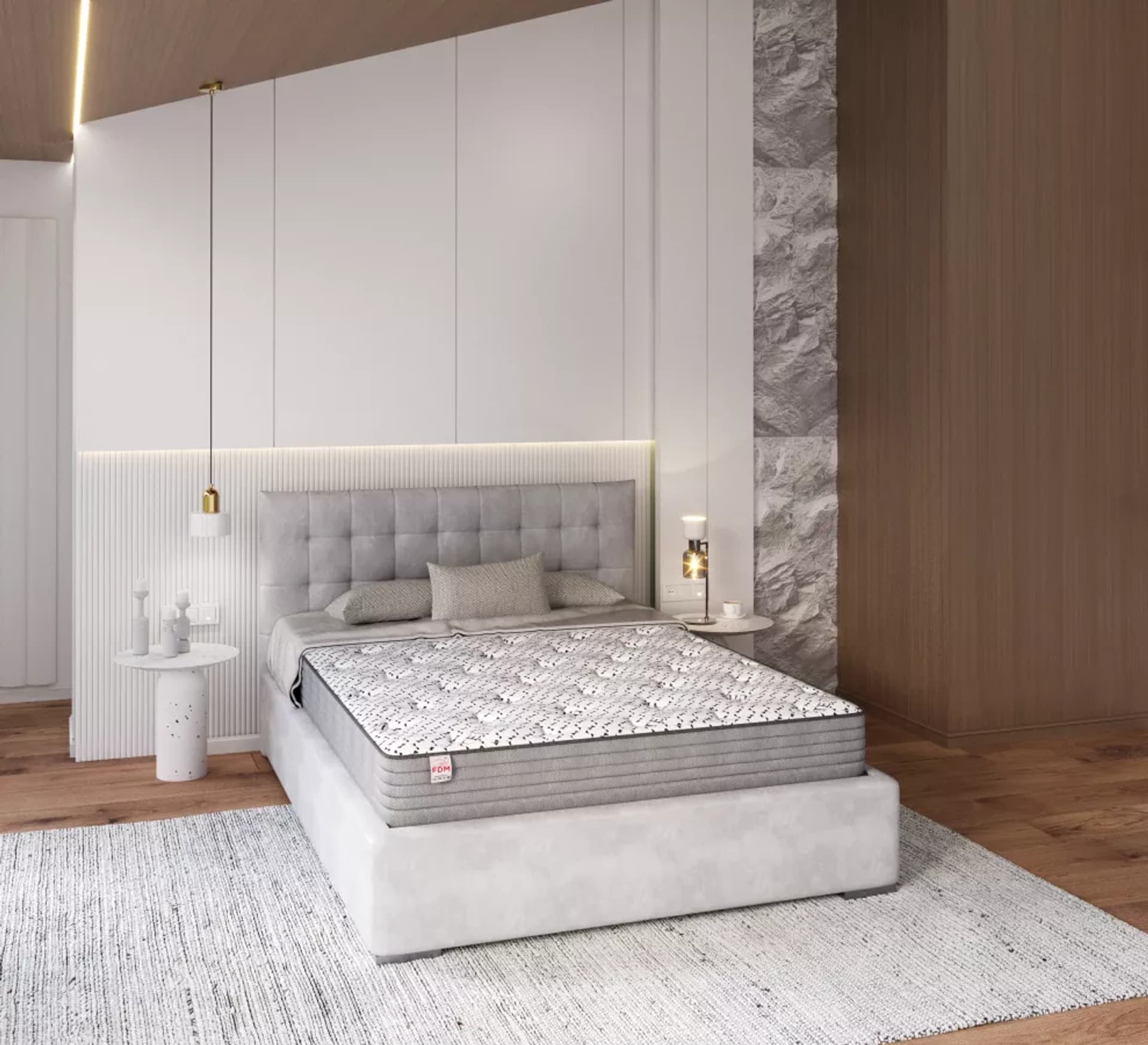 Materac multipocketowy OSLO - 120 x 200