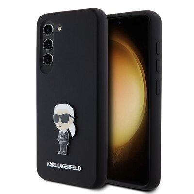 Karl Lagerfeld KLHCS23SSMHKNPK S23 S911 czarny/black Silicone Ikonik Metal Pin